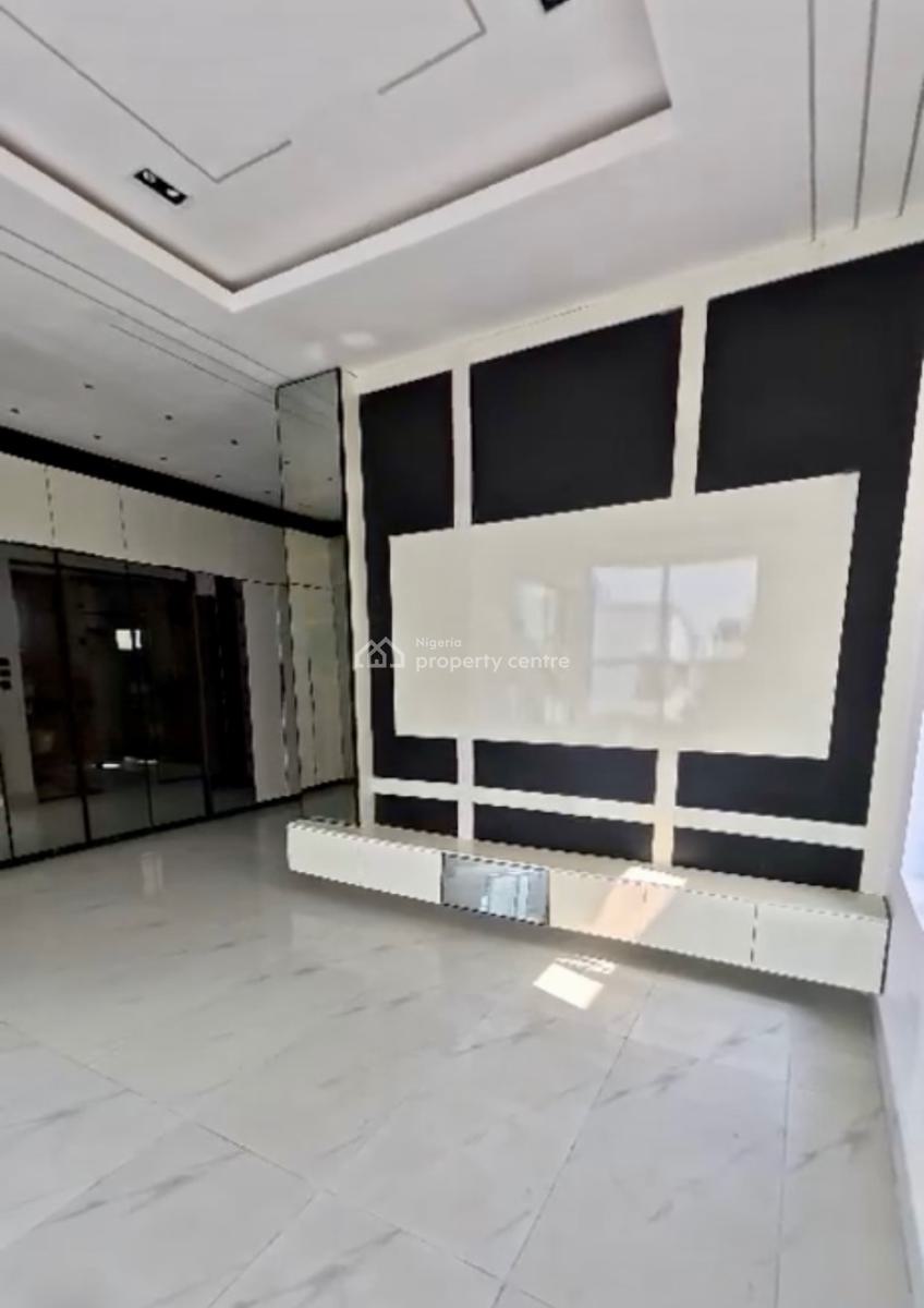 Aesthetically Brand New 5 Bedroom with B Q, Pool, Solar and Inverter, Sangotedo, Ajah, Lagos, Detached Duplex for Sale