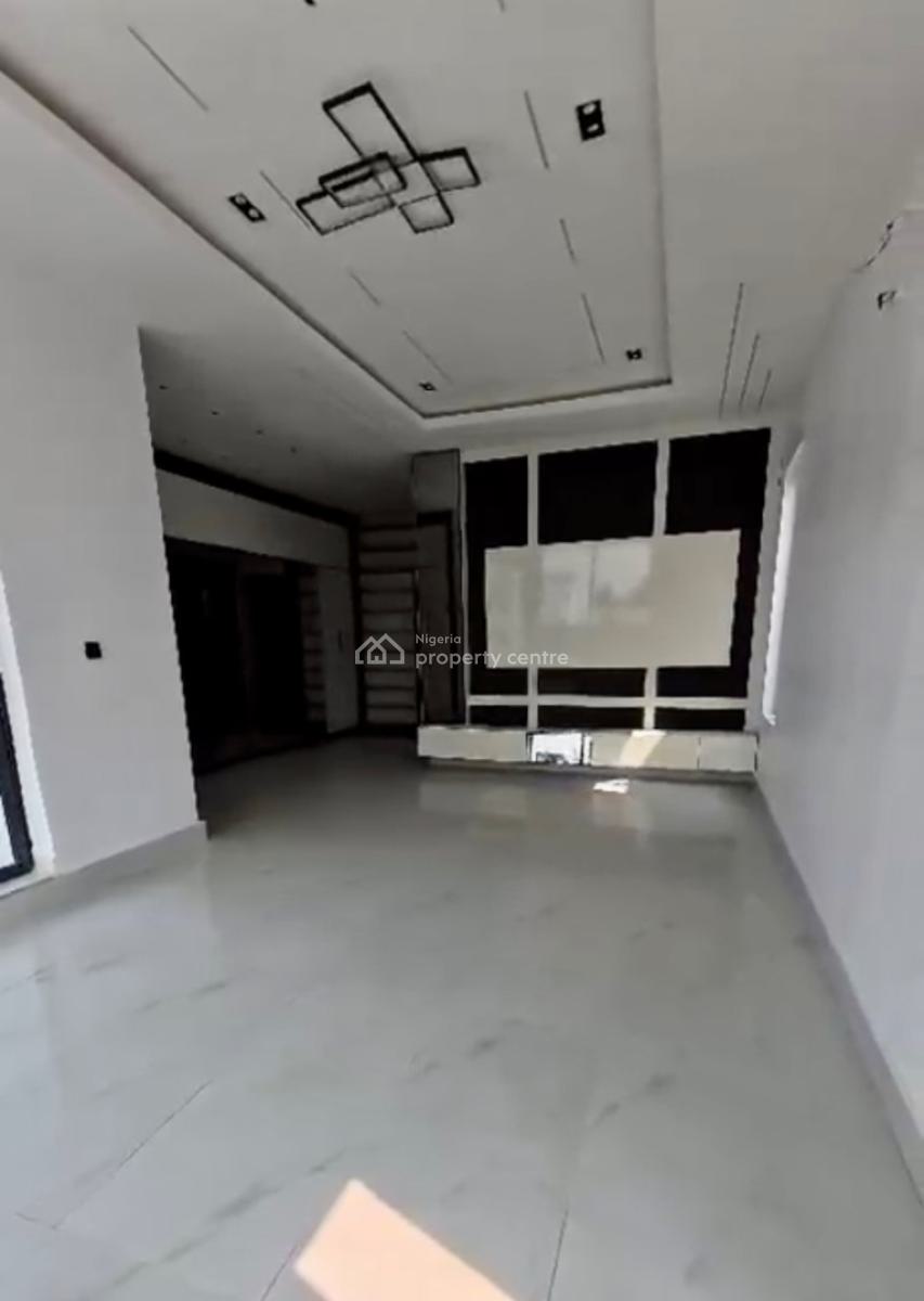 Aesthetically Brand New 5 Bedroom with B Q, Pool, Solar and Inverter, Sangotedo, Ajah, Lagos, Detached Duplex for Sale