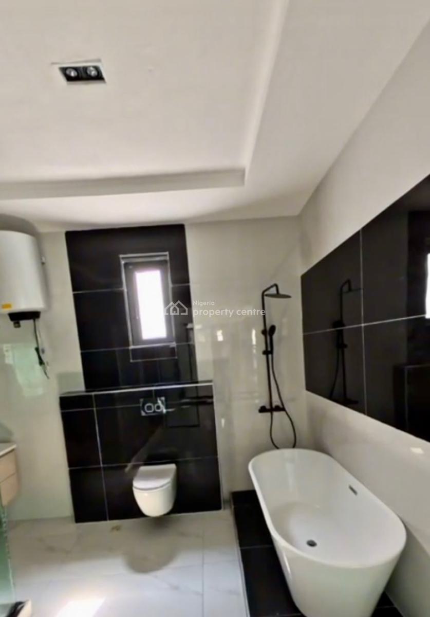Aesthetically Brand New 5 Bedroom with B Q, Pool, Solar and Inverter, Sangotedo, Ajah, Lagos, Detached Duplex for Sale