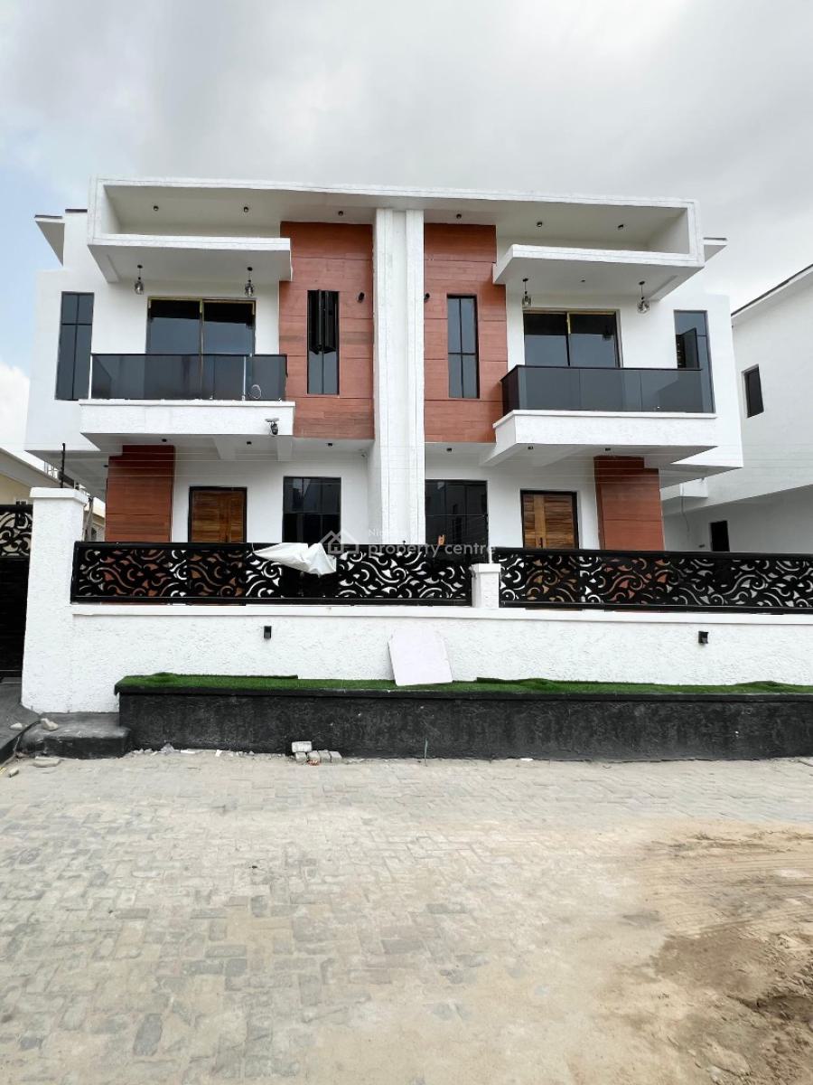 Modern Brand New 4 Bedroom Semi Detached Duplex, Sangotedo, Ajah, Lagos, Semi-detached Duplex for Sale