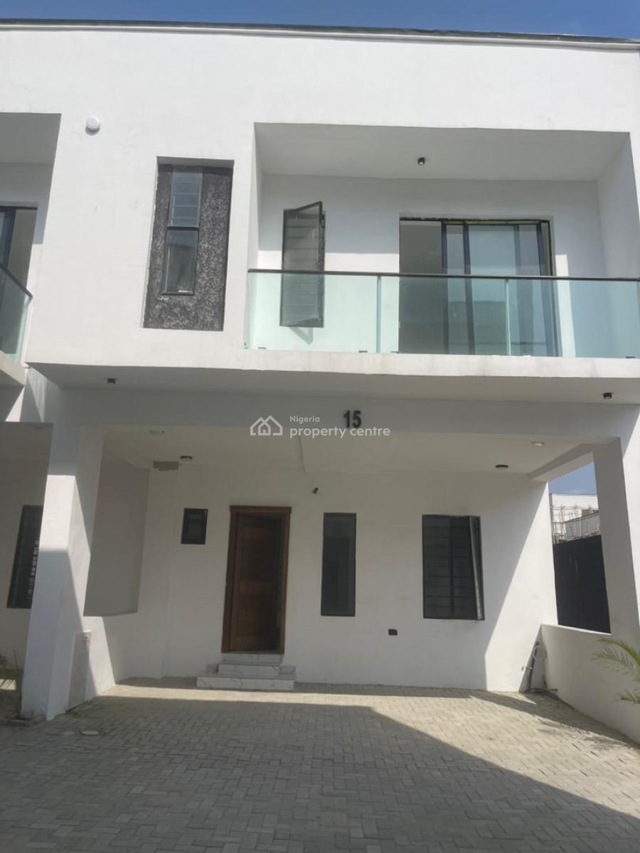 Brand New 5 Units of 4 Bedroom Terrace Duplex, Harris Drive, Vgc, Lekki, Lagos, Terraced Duplex for Rent