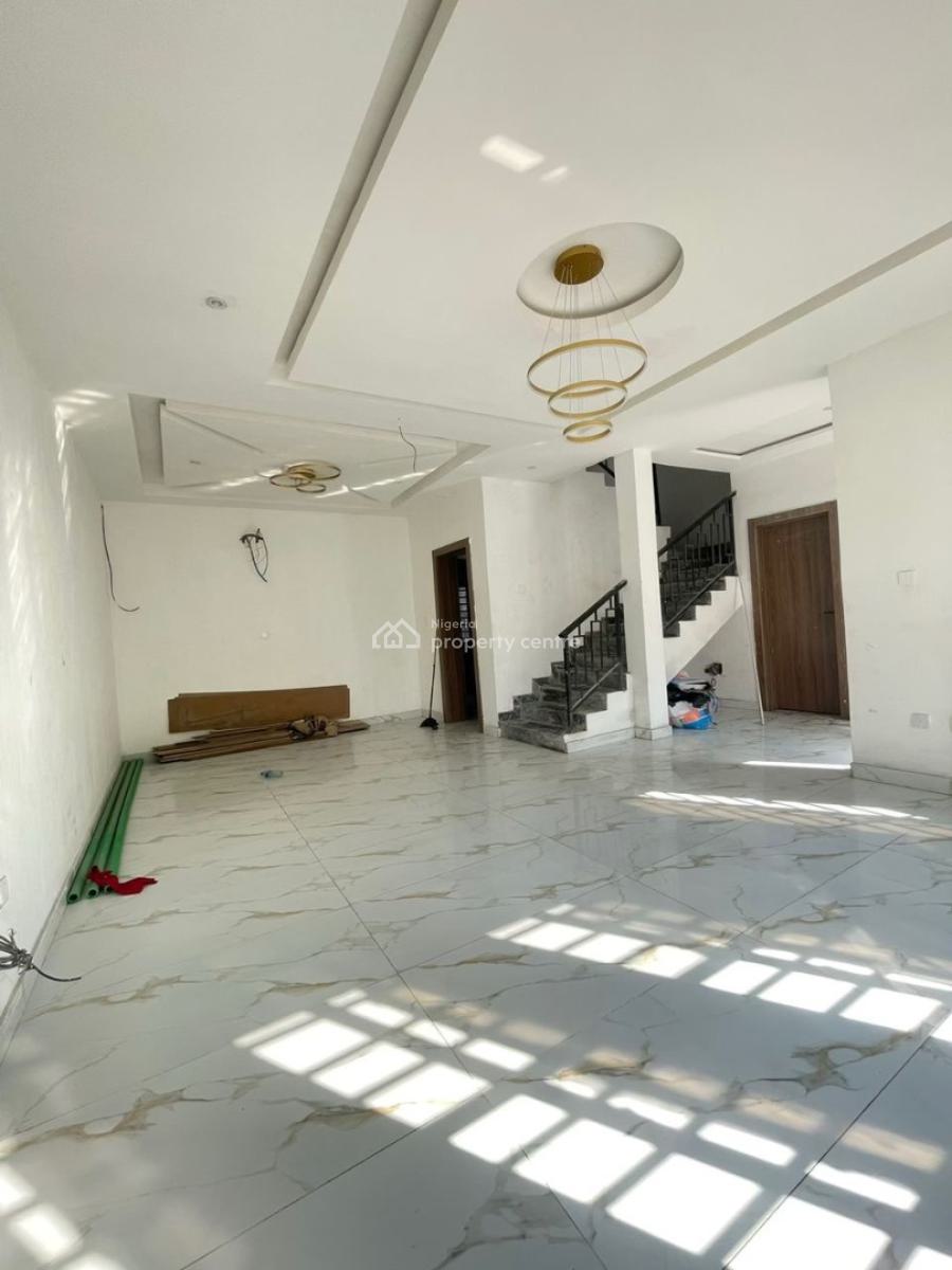 Serviced 4 Bedroom Terrace Duplex on 2 Floors with a Bq, Lekki Phase 1, Lekki, Lagos, Terraced Duplex for Rent
