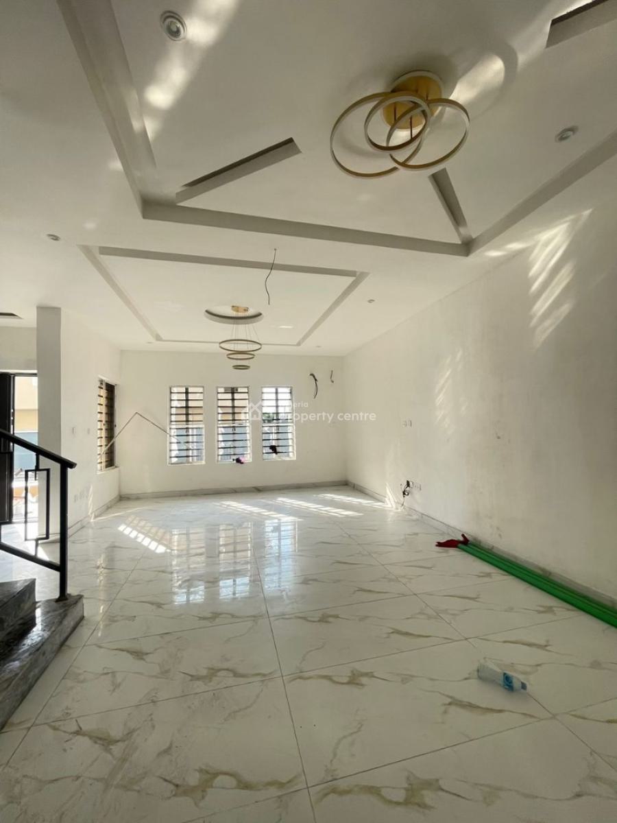 Serviced 4 Bedroom Terrace Duplex on 2 Floors with a Bq, Lekki Phase 1, Lekki, Lagos, Terraced Duplex for Rent