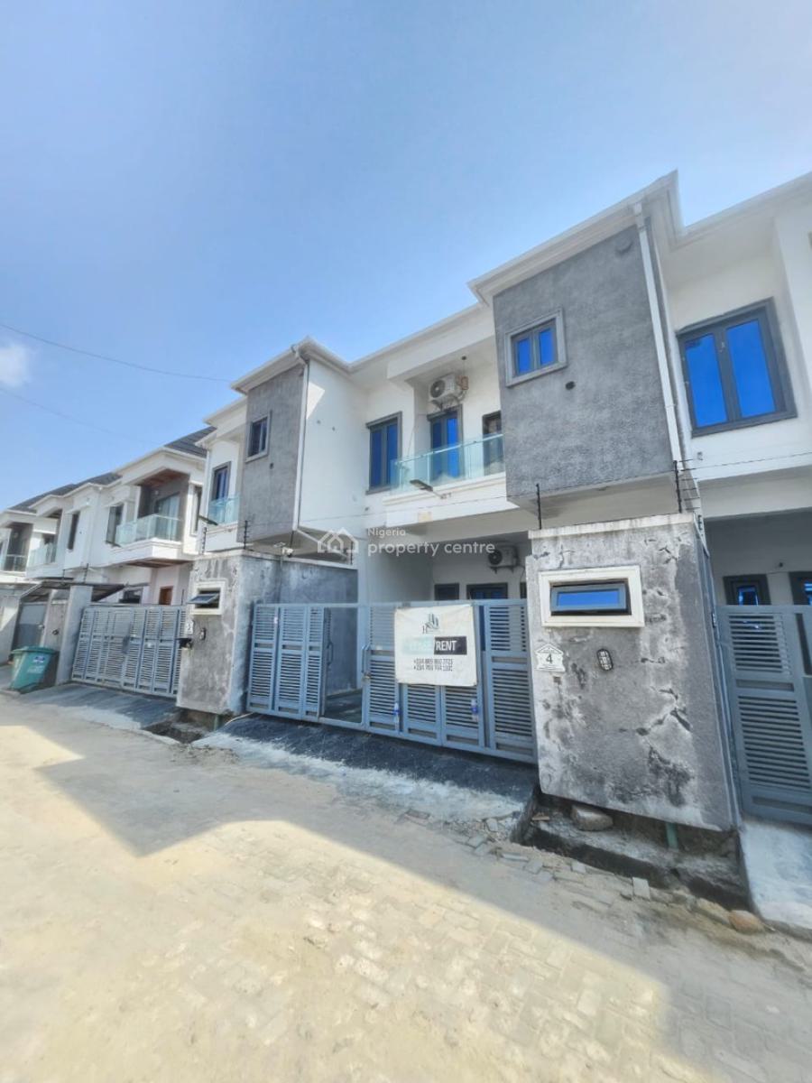 4 Bedroom Semi Detached Duplex and 1bq, Ikota, Lekki, Lagos, Semi-detached Duplex for Rent