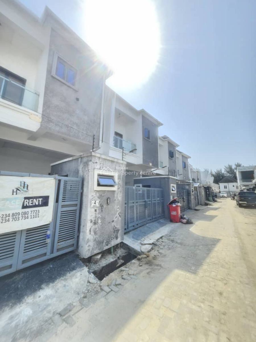 4 Bedroom Semi Detached Duplex and 1bq, Ikota, Lekki, Lagos, Semi-detached Duplex for Rent