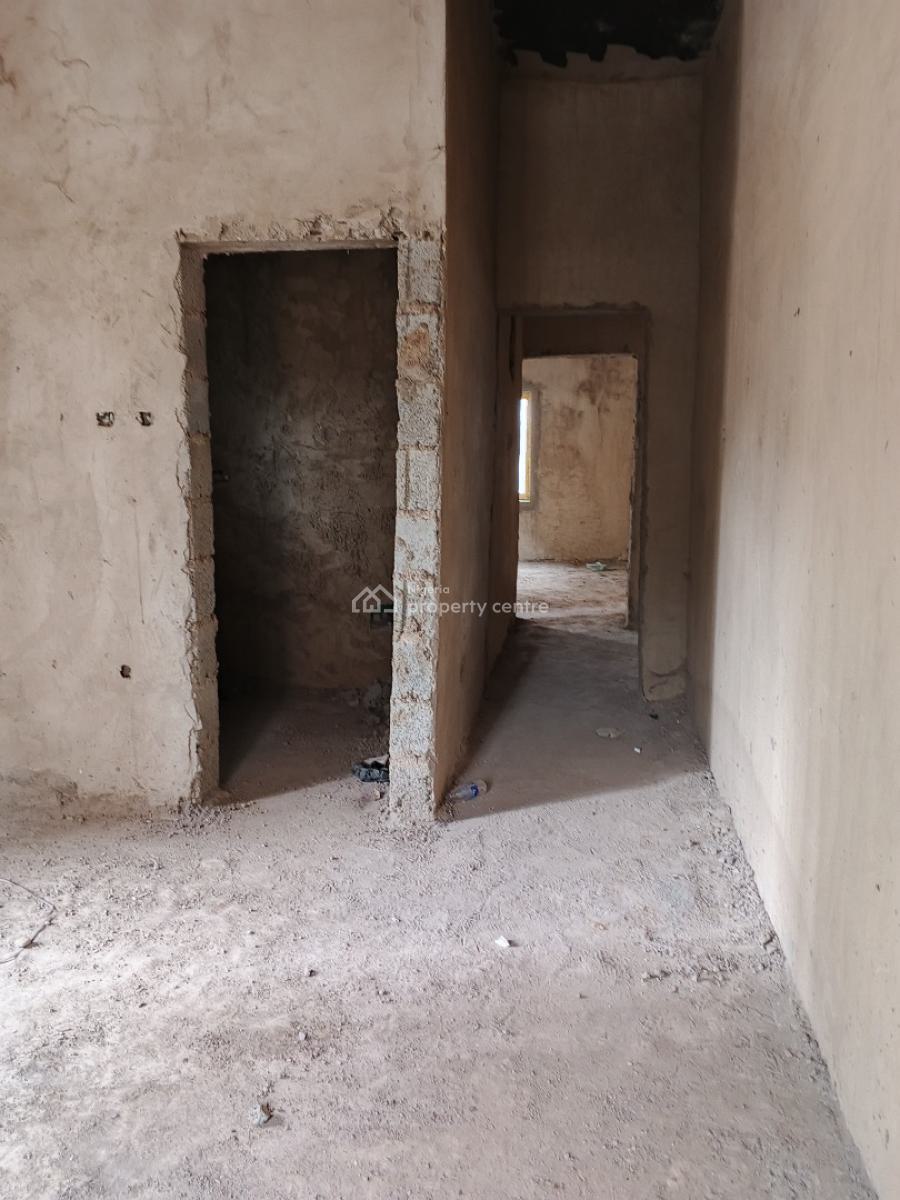Carcass 2 Bedroom Flat, Katampe Main By Nicon Junction, Katampe, Abuja, Block of Flats for Sale