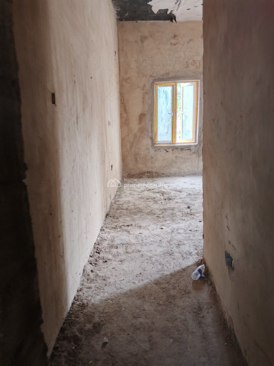 Carcass 2 Bedroom Flat, Katampe Main By Nicon Junction, Katampe, Abuja, Block of Flats for Sale