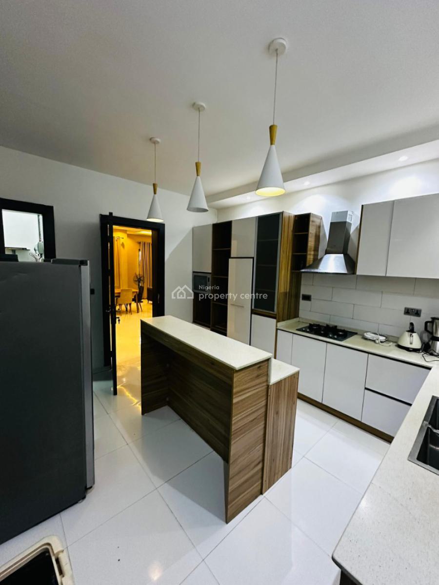 Fully Furnished Three Bedroom Apartment, 6 Larry Izamoji, Lekki Phase 1, Lekki, Lagos, Flat / Apartment for Rent