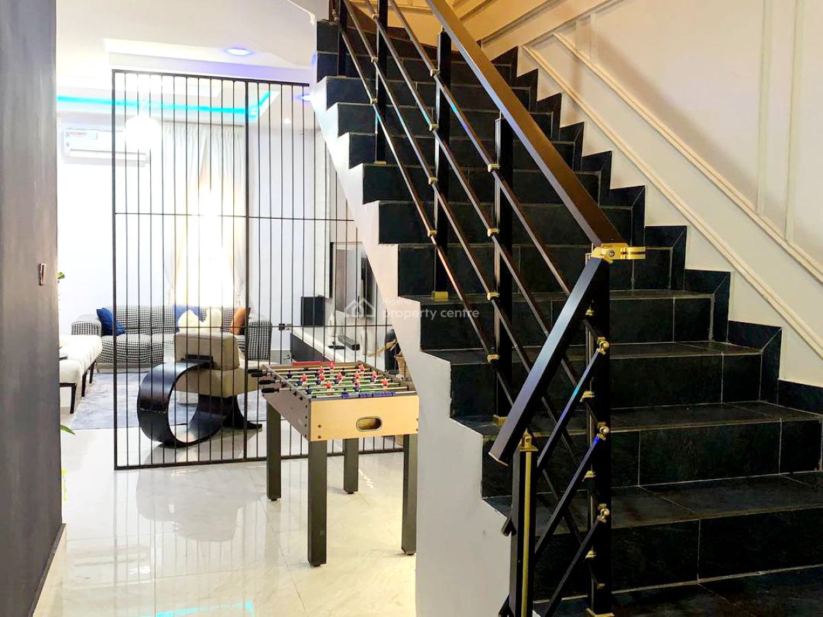 Fully Furnished 4 Bedroom Semi Detached Duplex, Agungi, Lekki, Lagos, Semi-detached Duplex for Rent