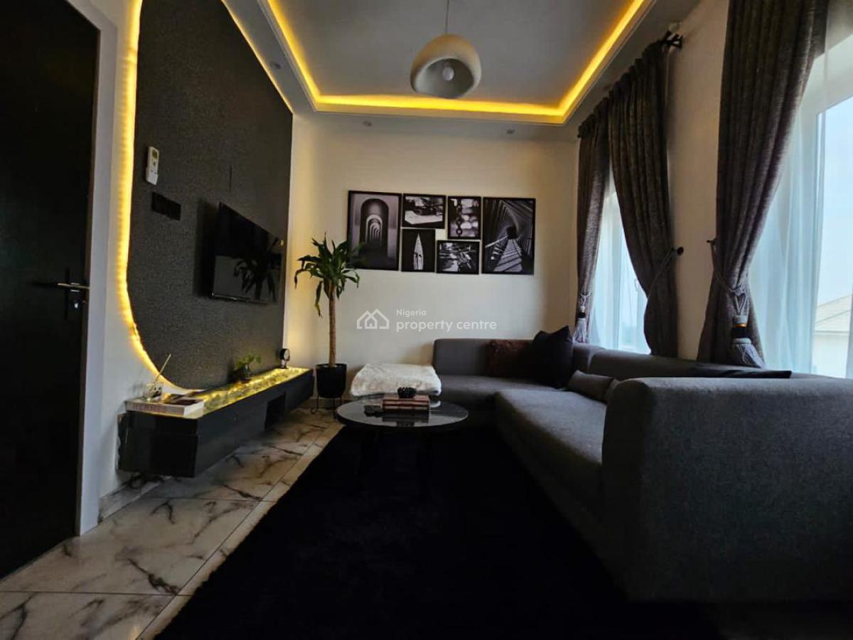 Furnished & Service 4 Bedroom Terrace Duplex, Ikota, Lekki, Lagos, Terraced Duplex for Rent