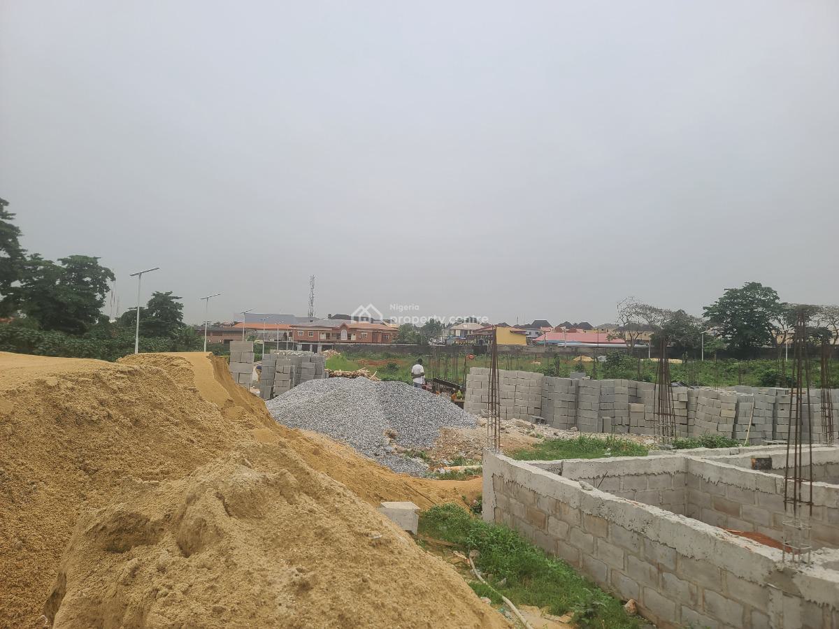 Available 2 Bedroom Apartments with Bq Under Construction in Omole 2, Adozillion Court Omole Phase 2 By Ojodu Berger, Omole Phase 2, Ikeja, Lagos, Block of Flats for Sale