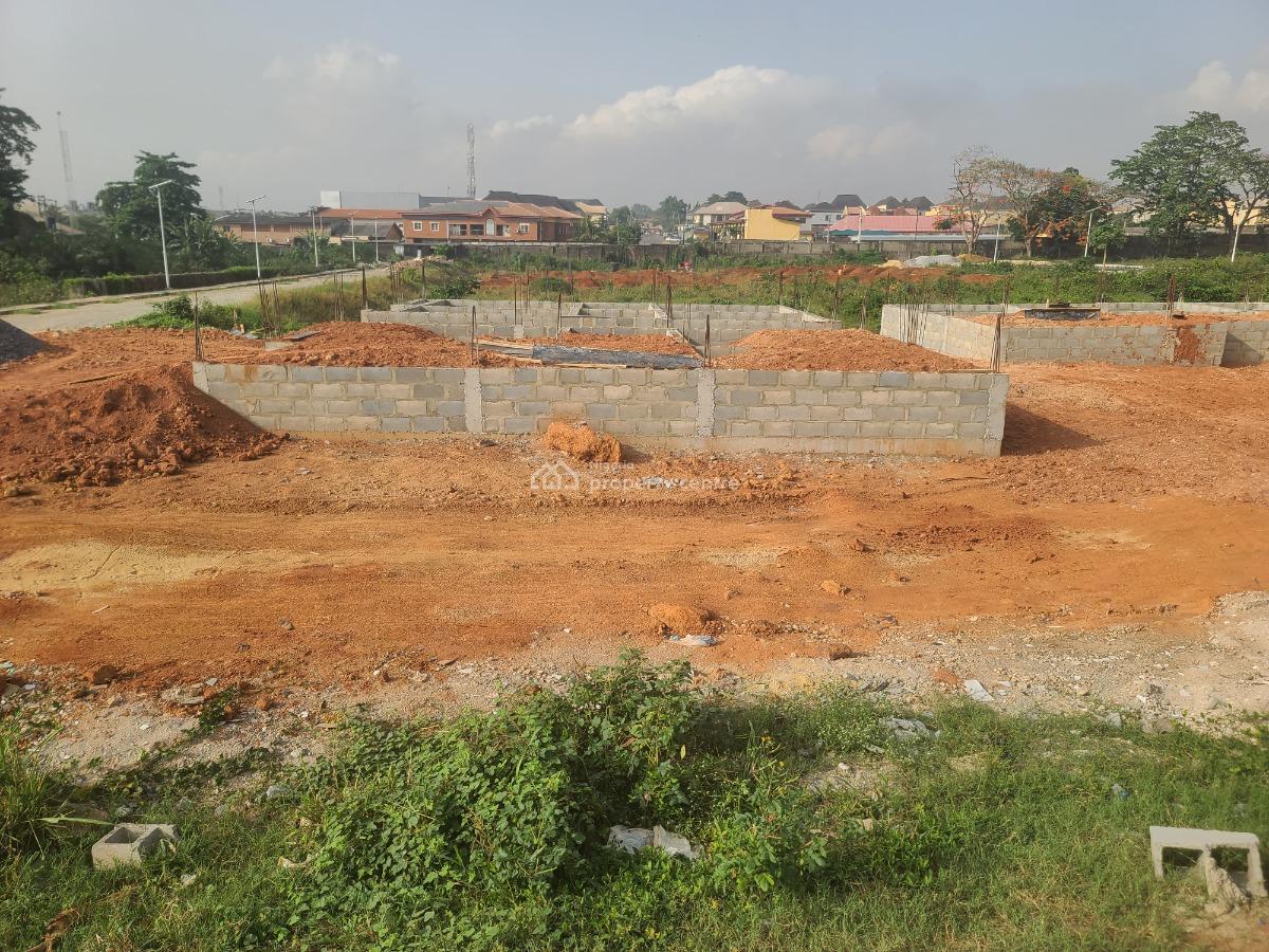 Available 2 Bedroom Apartments with Bq Under Construction in Omole 2, Adozillion Court Omole Phase 2 By Ojodu Berger, Omole Phase 2, Ikeja, Lagos, Block of Flats for Sale