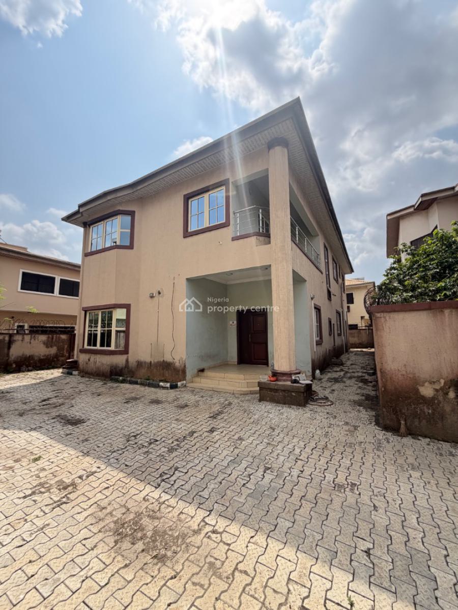 Distress 5 Bedroom Fully Detached Duplex with a Room Bq (8cars Car ), Gra Phase 2, Magodo, Lagos, Detached Duplex for Sale