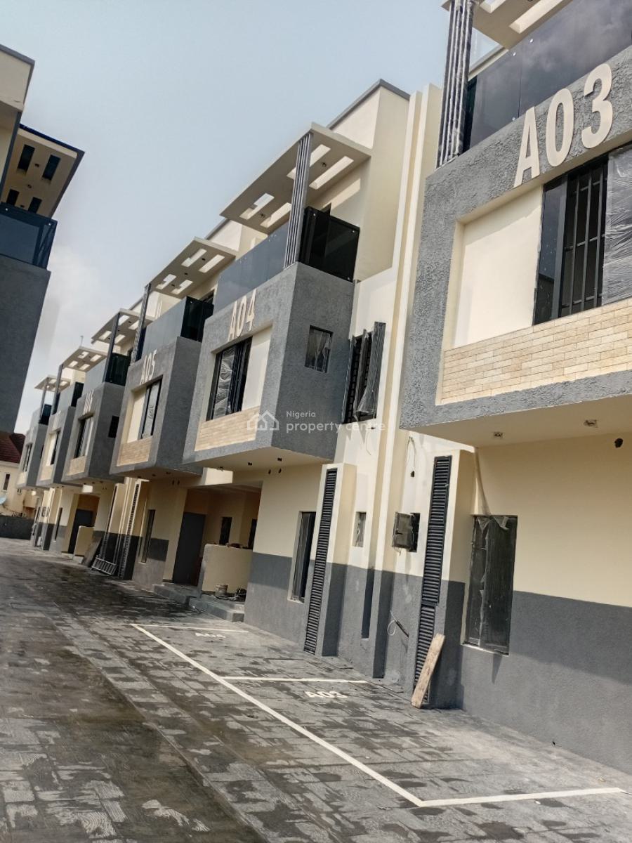 Newly Built 4 Bedroom with Pool, Gym, Kitchenette, Study Room Bq, Ikeja Gra, Ikeja, Lagos, Terraced Duplex for Sale