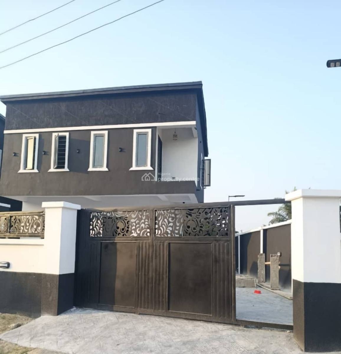 Luxury 3 Bedroom Fully Detached Duplex in a Well Secure Environment, Phase 2, Oribanwa, Ibeju Lekki, Lagos, Detached Duplex for Sale