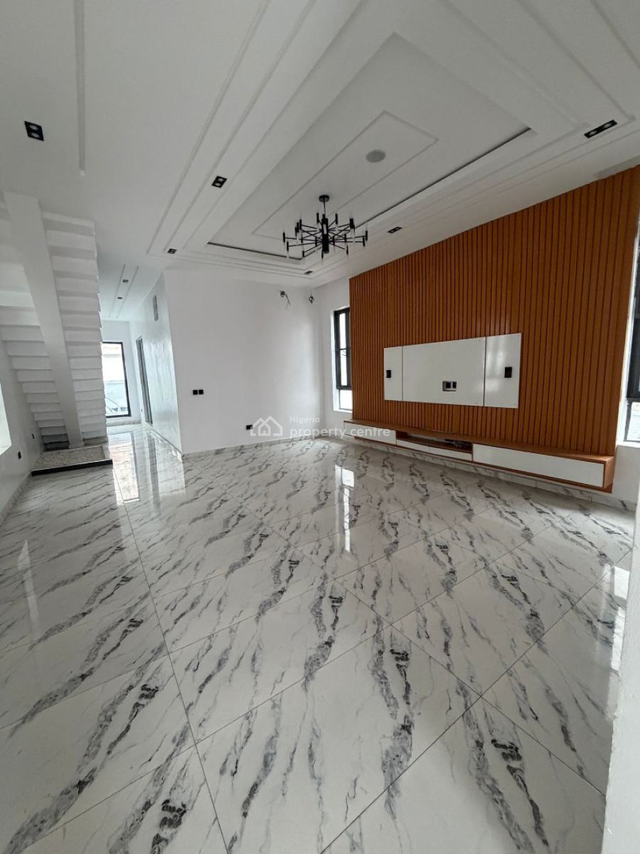 Newly Build 5 Bedroom Duplex with Swimming Pool and Bq, One of The Estate Along Ado Road Ajah, Ajah, Lagos, Detached Duplex for Sale