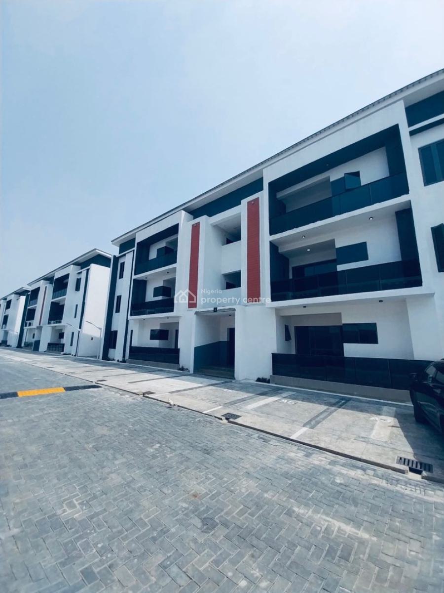 Luxury 4 Bedroom Terrace Duplex with Excellent Facility, Osapa, Lekki, Lagos, Terraced Duplex for Sale