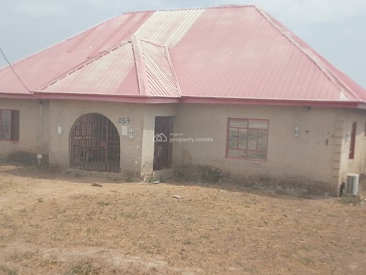 Fully Detached 3 Bedroom Bungalow, By Federal Technical College, Orozo, Abuja, Detached Bungalow for Sale