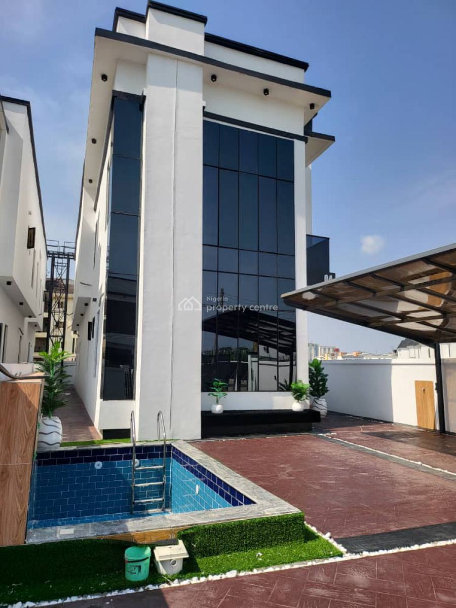 Luxury 5 Bedroom Fully Detached Duplex with Swimming Pool, Orchid Road, Lekki, Lagos, Detached Duplex for Sale