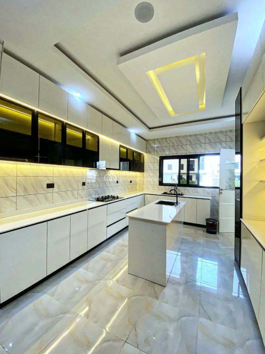 Newly Built and Spacious 5 Bedroom Bedroom Fully Detached, Pinnock Beach Estate, Osapa, Lekki, Lagos, Detached Duplex for Rent