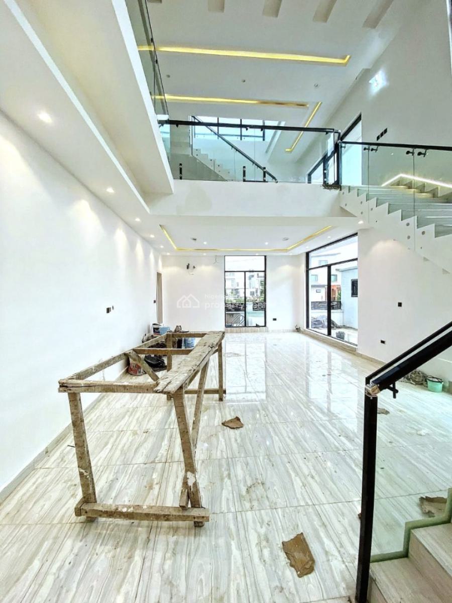 Newly Built and Spacious 5 Bedroom Bedroom Fully Detached, Pinnock Beach Estate, Osapa, Lekki, Lagos, Detached Duplex for Rent