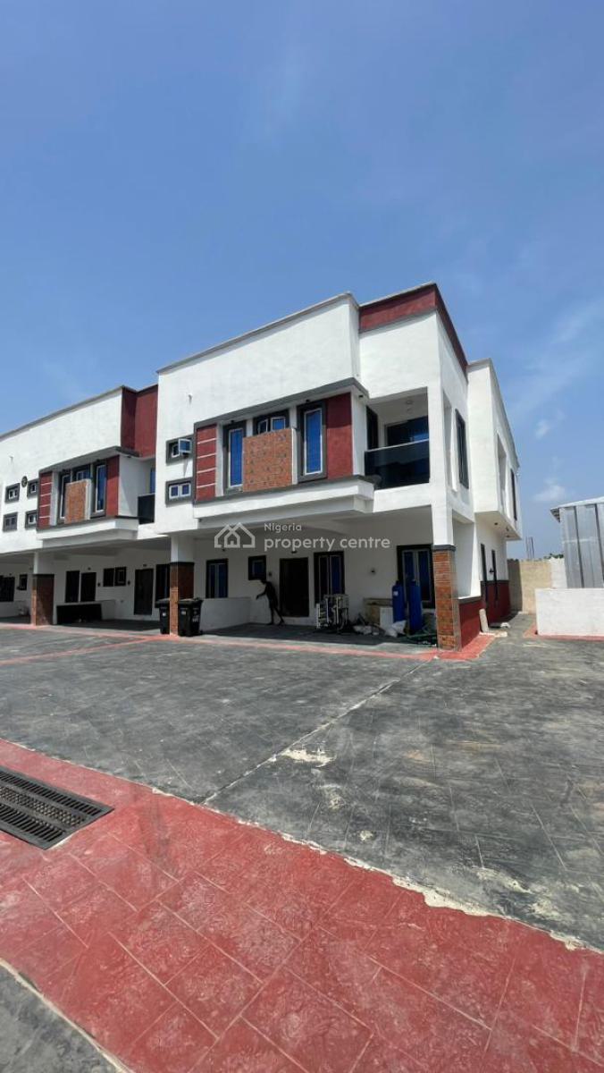 New Built 3-bedroom Terrace Duplex with Bq, Ocean Bay Estate, Orchid Rd, Lekki, Lagos, Terraced Duplex for Rent