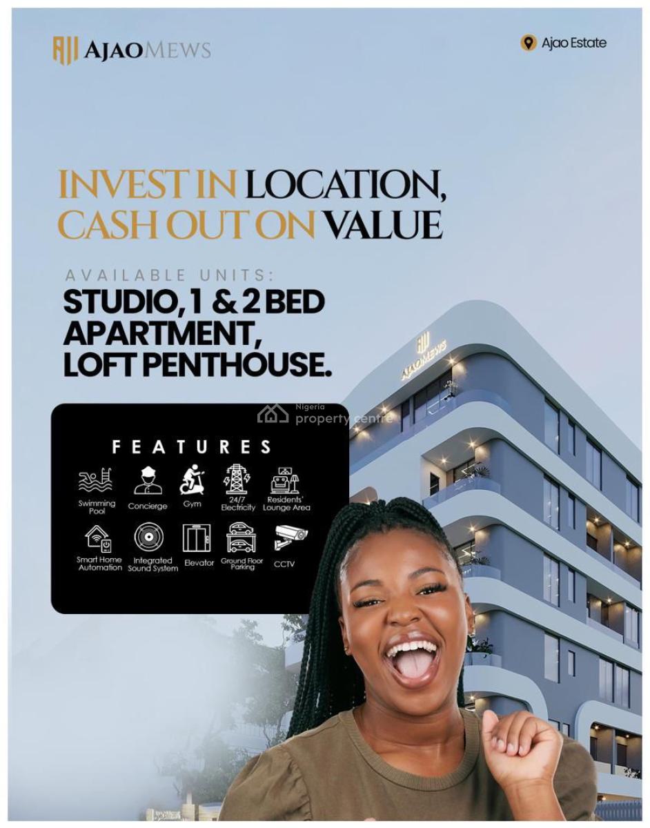 Smart & Automated Set of Apartments, Ajao Mews, Ikeja, Lagos, Flat / Apartment for Sale
