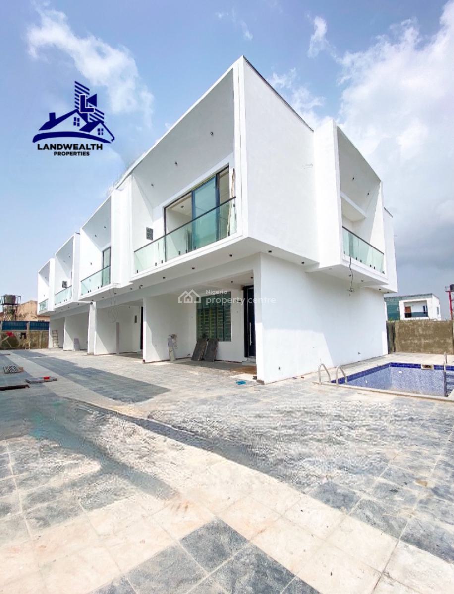 Newly Built 4 Bedroom Semi-detached Duplexes G-units Swimming Pooll, Ikota, Lekki, Lagos, Semi-detached Duplex for Sale