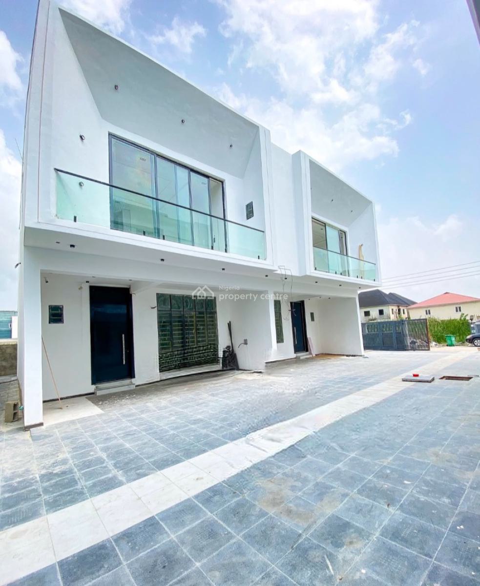 Newly Built 4 Bedroom Semi-detached Duplexes G-units Swimming Pooll, Ikota, Lekki, Lagos, Semi-detached Duplex for Sale