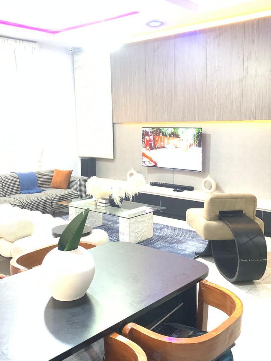 4 Bedroom Fully Furnished Semi Detached Duplex, Agungi, Lekki, Lagos, House for Rent