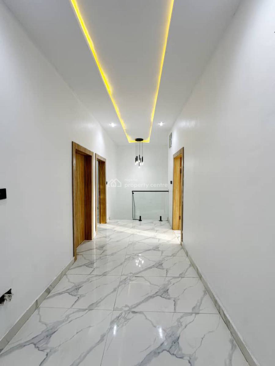 Newly Built 4 Bedroom Terrace with Bq, Ikotta, Lekki Phase 2, Lekki, Lagos, Terraced Duplex for Sale