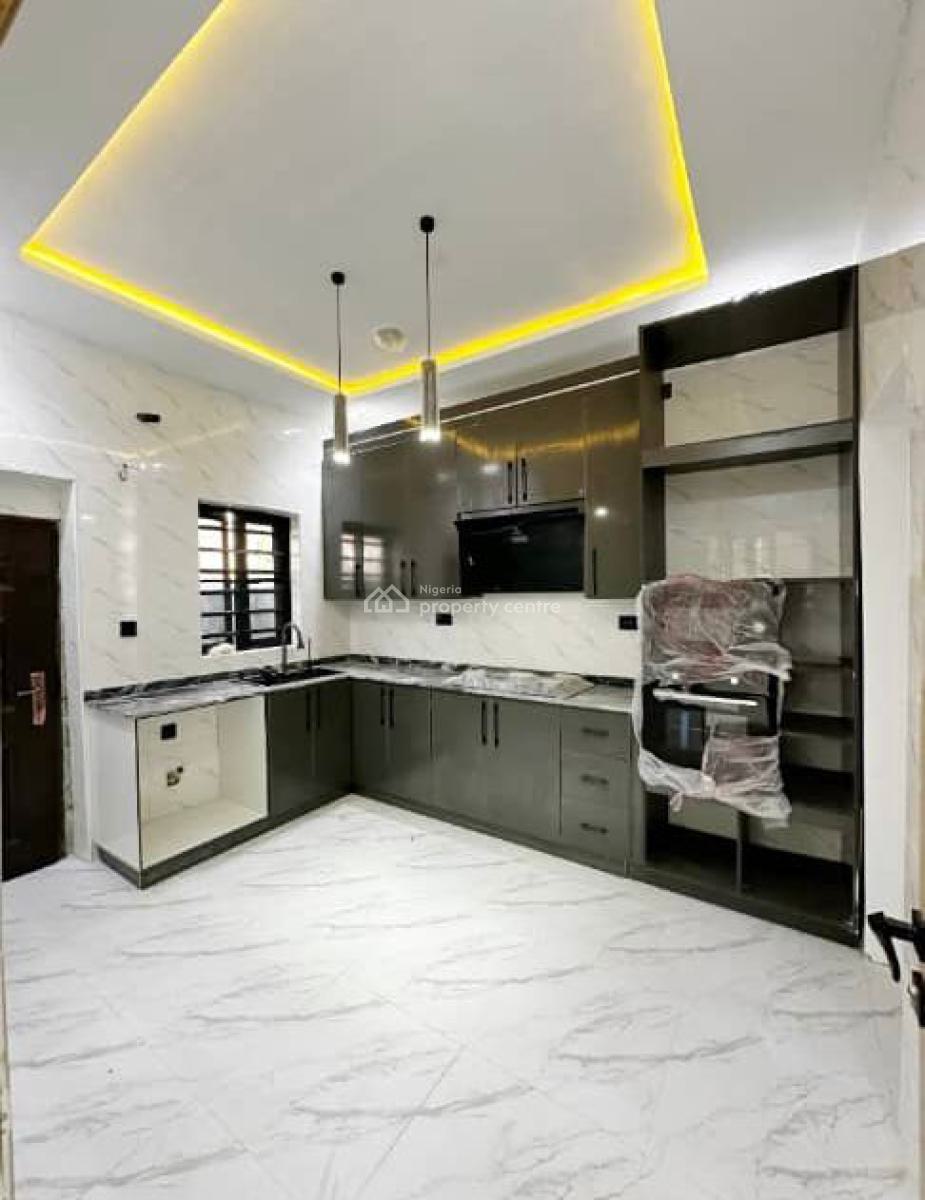 Newly Built 4 Bedroom Terrace with Bq, Ikotta, Lekki Phase 2, Lekki, Lagos, Terraced Duplex for Sale