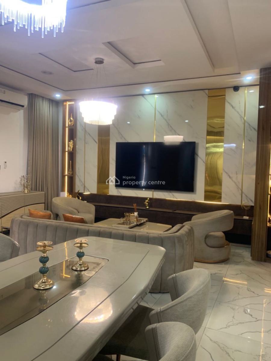 Fully Furnished Serviced 4 Bedroom Semi Detached Duplex, Ikota, Lekki, Lagos, Semi-detached Duplex for Rent