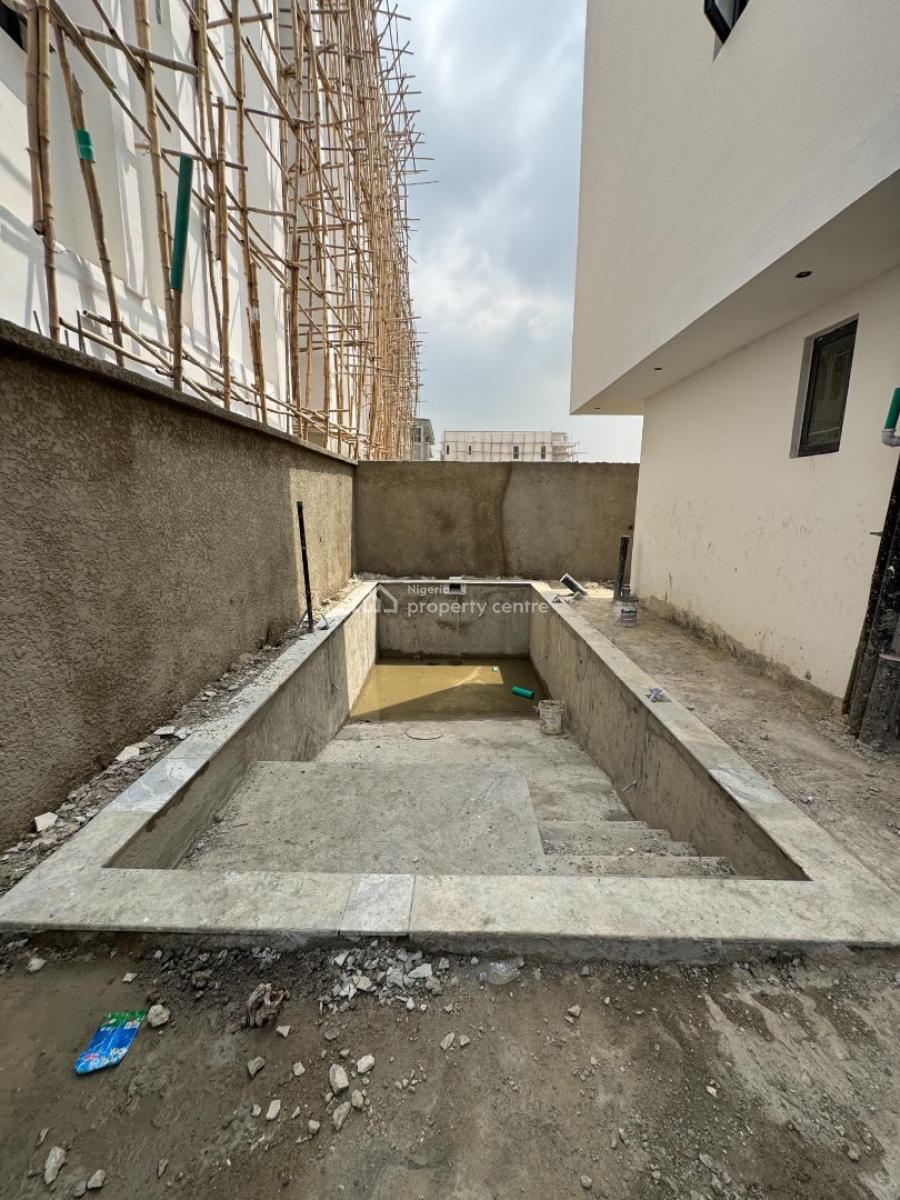 Contemporary 5 Bedroom Detached Duplex with Pool,cinema,gym and Bq, Lekki, Lagos, Detached Duplex for Sale