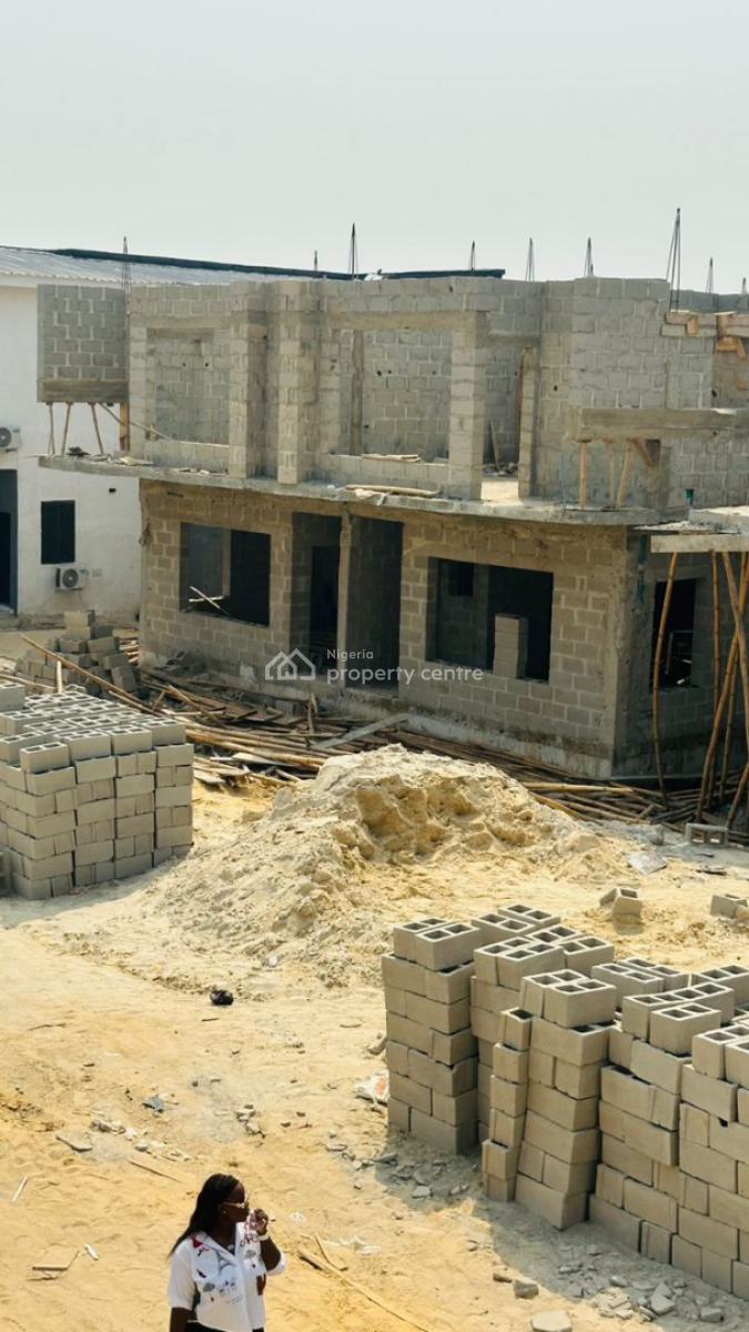 Off Plan 3 Bedroom Fully and Semi Detached Duplex, Sangotedo, Ajah, Lagos, Semi-detached Duplex for Sale