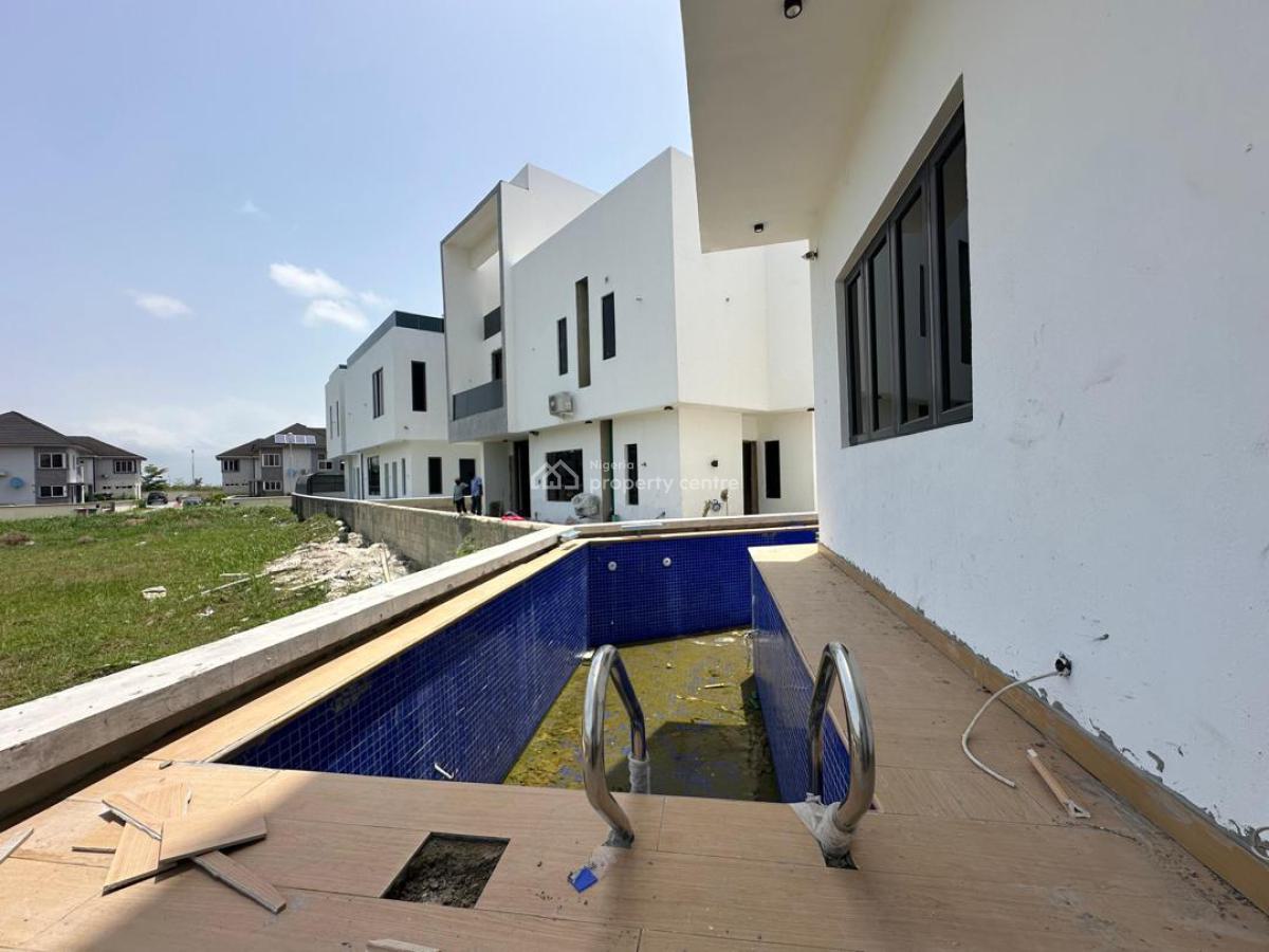 Luxurious 6-bedroom Fully Detached Duplex with Cinema, Pool & Bq, Osapa London, Osapa, Lekki, Lagos, Detached Duplex for Sale