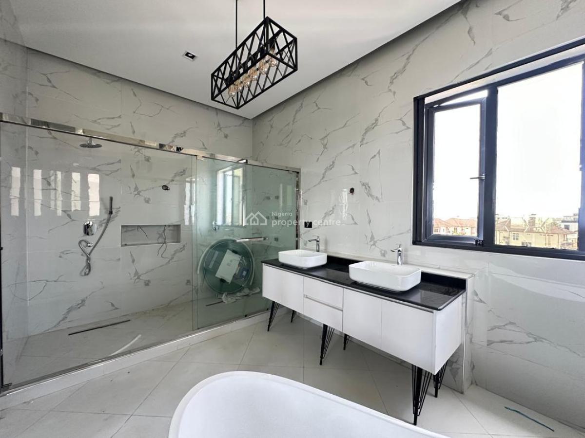 Luxurious 6-bedroom Fully Detached Duplex with Cinema, Pool & Bq, Osapa London, Osapa, Lekki, Lagos, Detached Duplex for Sale