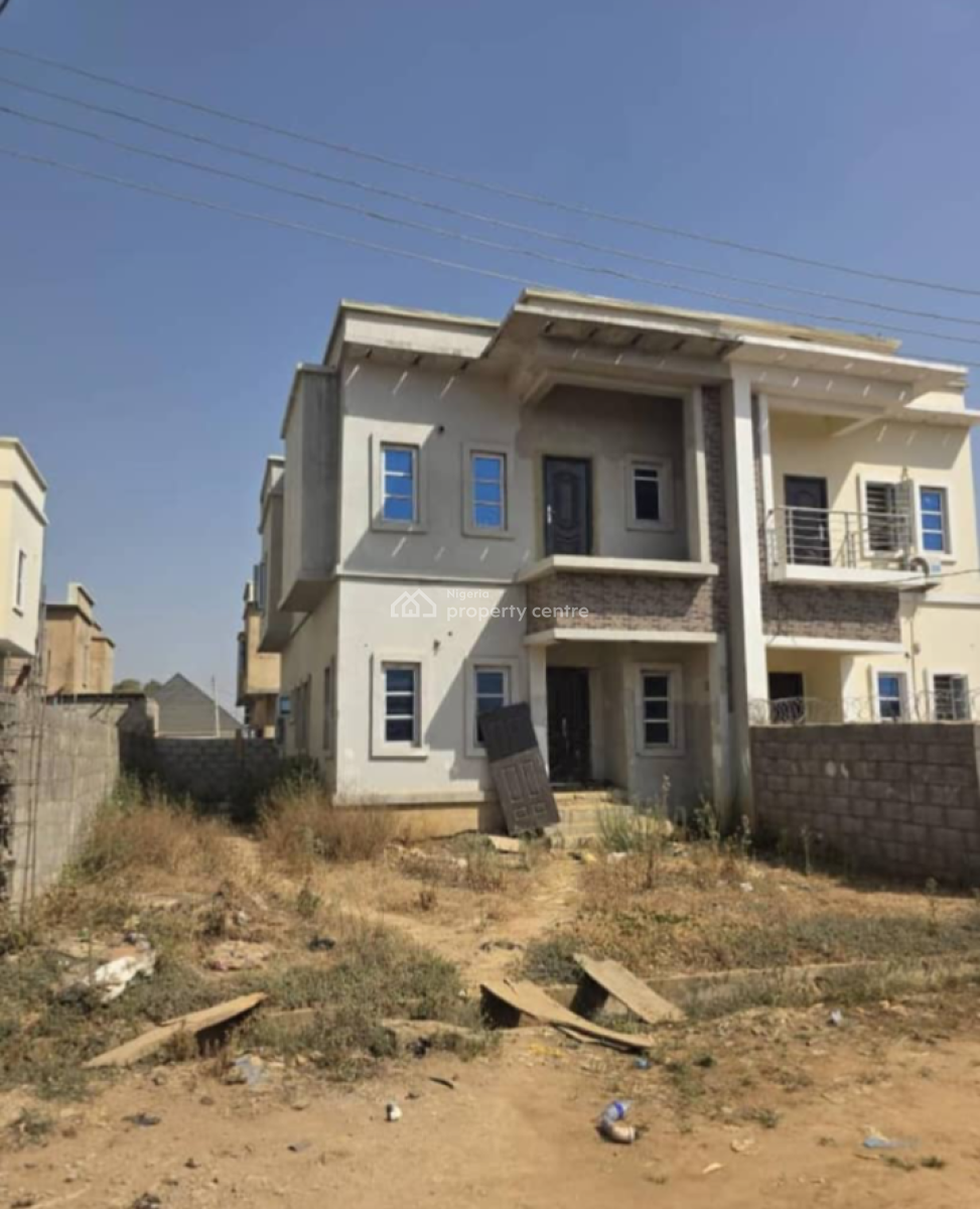 Newly Built Carcass 3 Bedroom Semi Detached Duplex, Wumba, Apo, Abuja, Semi-detached Duplex for Sale