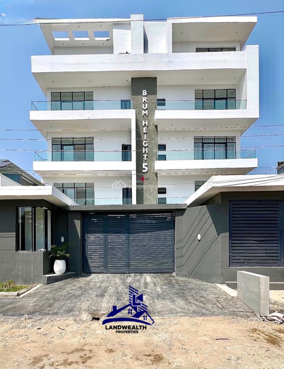 2 Bedroom Apartment & 3 Bedroom Penthouse + Bq with Elevator, Pool &  Gym, Ikate, Lekki, Lagos, Flat / Apartment for Sale