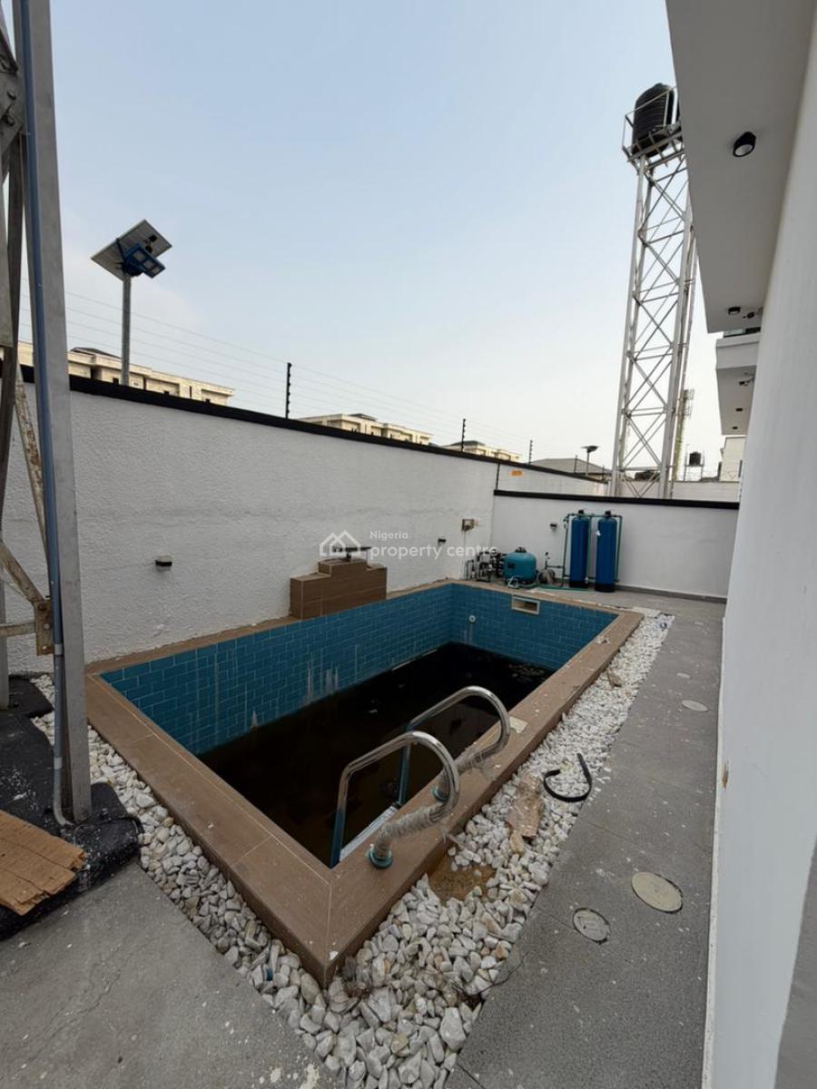 Massive 5 Bedroom Detached Duplex with Private Elevator, Pool,bq, Ikota, Lekki, Lagos, Detached Duplex for Sale