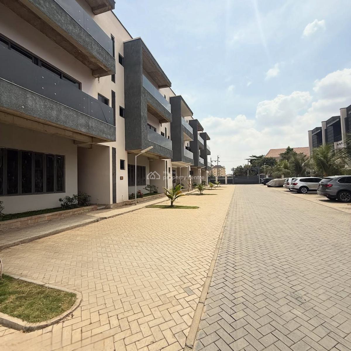 64 Bedroom Terrace Duplex with a Room Bq, Jahi, Abuja, Terraced Duplex for Sale