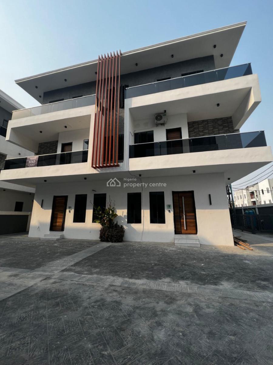 Luxury Newly Built 5 Bedroom Semi Detached Duplex, By Gbe, Ikate Elegushi, Lekki, Lagos, Semi-detached Duplex for Sale