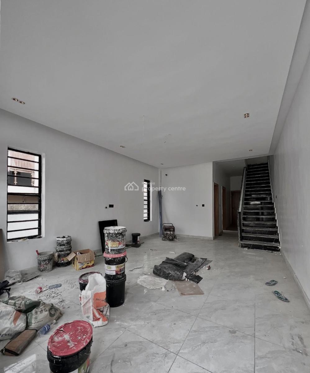 Newly Built 4 Bedroom Semi-detached Duplex with Bq, Chevron, Lekki, Lagos, Semi-detached Duplex for Sale