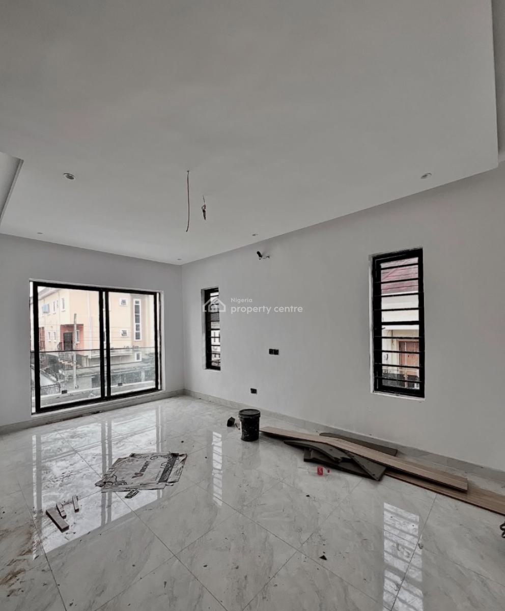 Newly Built 4 Bedroom Semi-detached Duplex with Bq, Chevron, Lekki, Lagos, Semi-detached Duplex for Sale