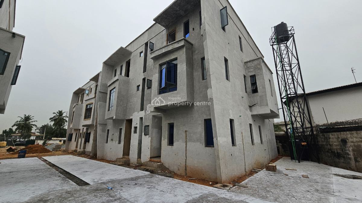 Tastefully Built 4 Bedroom Semi Detached Duplex with a Room Bq, Agbaoku Estate, Opebi, Ikeja, Lagos, Semi-detached Duplex for Sale