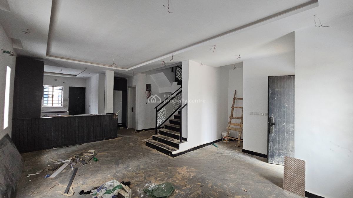 Tastefully Built 4 Bedroom Semi Detached Duplex with a Room Bq, Agbaoku Estate, Opebi, Ikeja, Lagos, Semi-detached Duplex for Sale