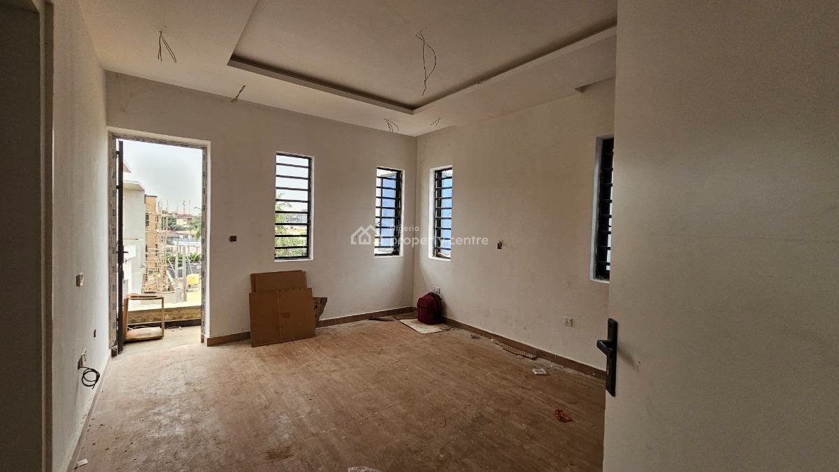 Tastefully Built 4 Bedroom Semi Detached Duplex with a Room Bq, Agbaoku Estate, Opebi, Ikeja, Lagos, Semi-detached Duplex for Sale