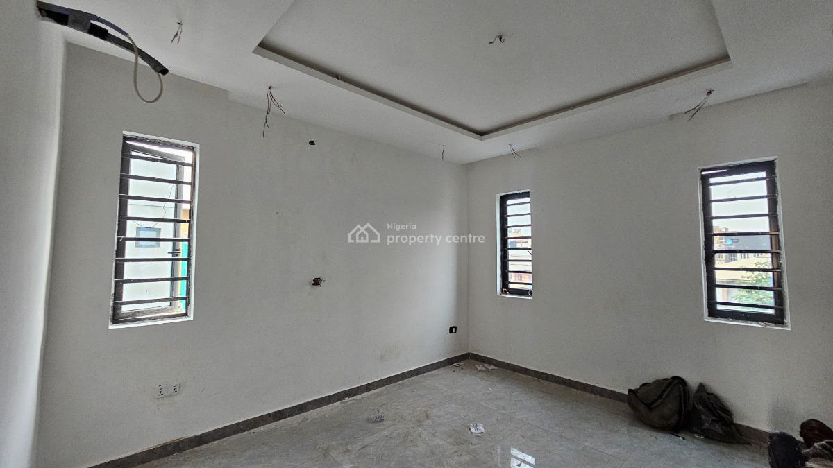 Tastefully Built 4 Bedroom Semi Detached Duplex with a Room Bq, Agbaoku Estate, Opebi, Ikeja, Lagos, Semi-detached Duplex for Sale