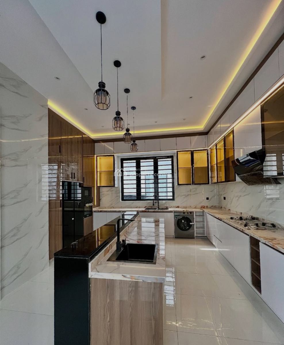 Contemporary 5 Bedroom Fully Detached Swimming Pool Duplex with Bq, Lekky County Homes, Ikota, Lekki, Lagos, Detached Duplex for Sale