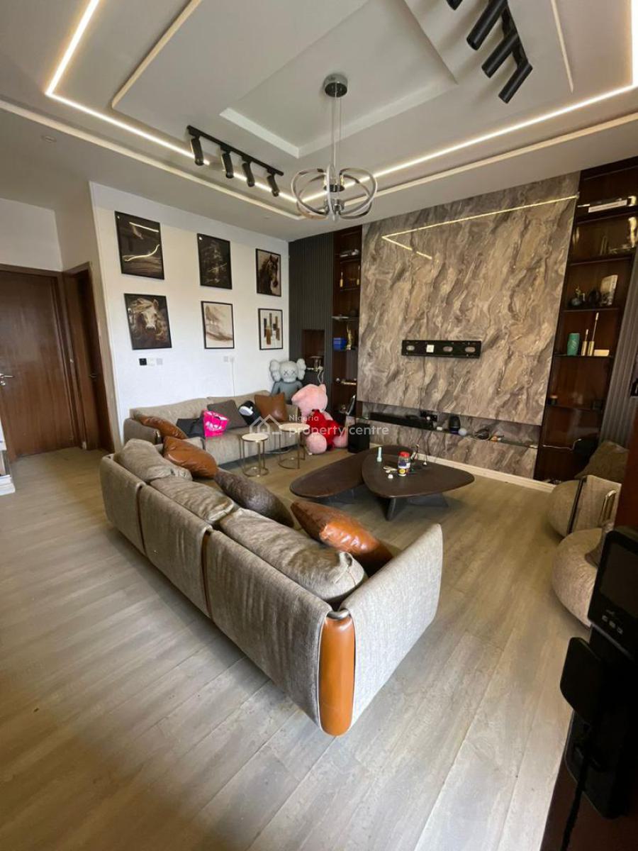 Luxury Semi Furnished Four Bedrooms Terrace in a Serene Estate, Orchid, Lekki, Lagos, Terraced Duplex for Rent